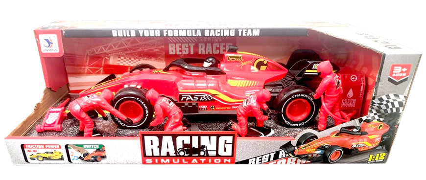 AUTO FORMULA 1 CON PERSONAJES