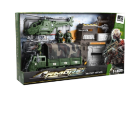 Set Militar Con Camion y acc