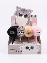 DISPLAY X 16 LAPICERAS GATITOS PELUCHE