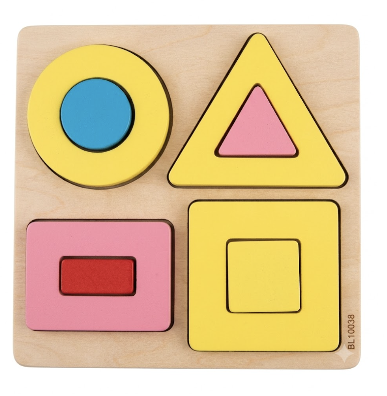 JUEGO FORMAS DE MADERA