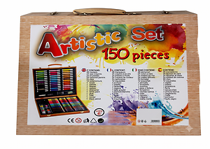 SET DE ARTE MADERA 180 PCS
