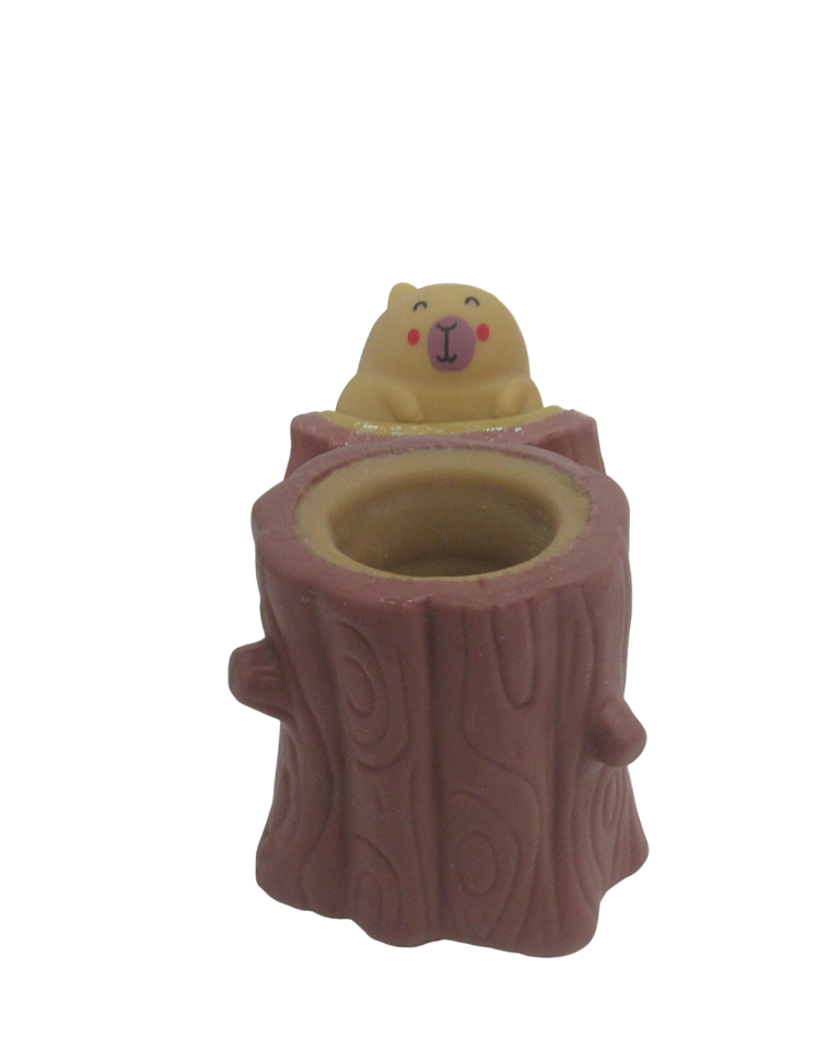 APRETABLE CAPIBARA CON ARBOL