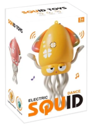 CALAMAR BAILARIN LUZ Y SONIDO CARGA USB