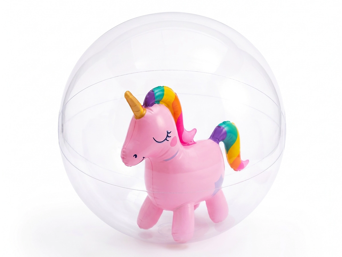 PELOTA INFLABLE UNICORNIO