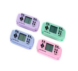 MINI CONSOLA DE VIDEO JUEGOS A PILA (INCLUIDA)