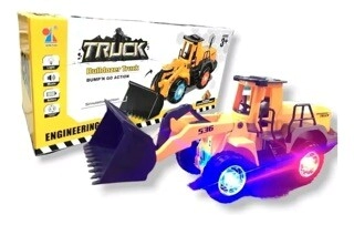 CAMION EXCAVADORA CON LUZ Y SONIDO