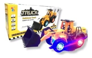 CAMION EXCAVADORA CON LUZ Y SONIDO