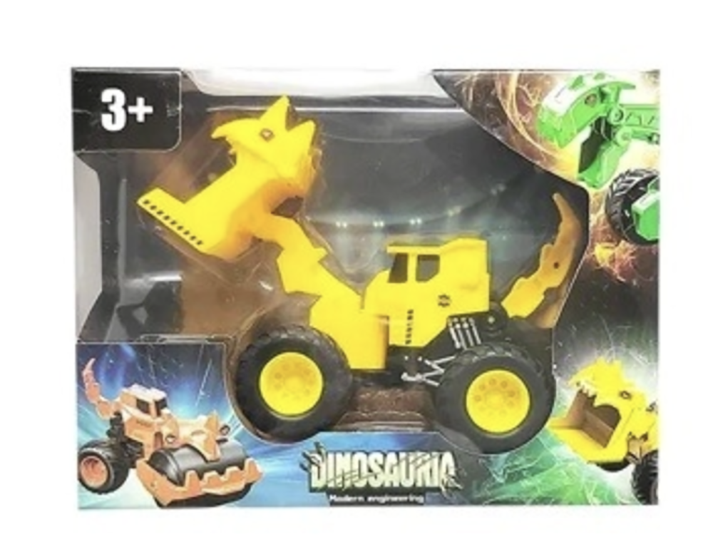 CAMION CONTRUCCION DINO AMARILLO