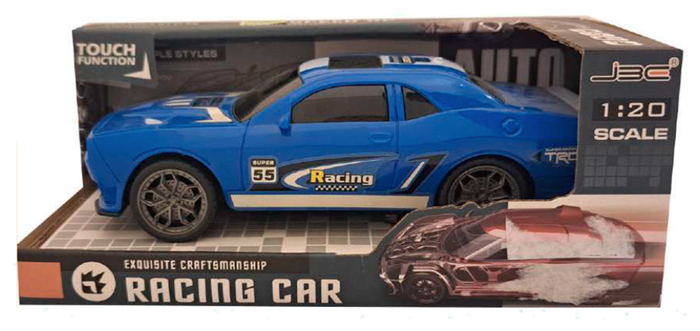 AUTO A FRICCION AZUL