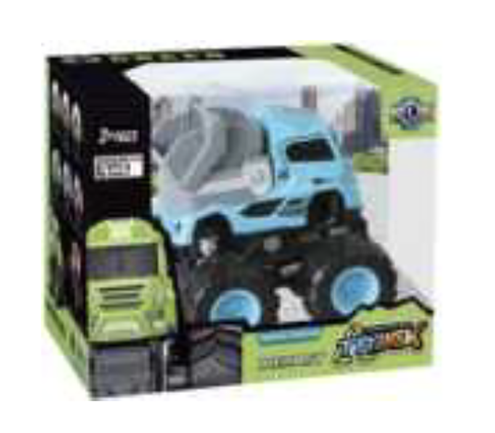 CAMIONETA DE METAL, MONSTER OFF ROAD A FRICCION