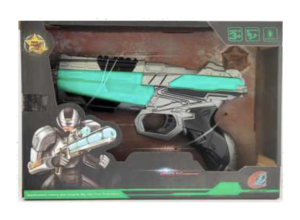 PISTOLA CON LUZ