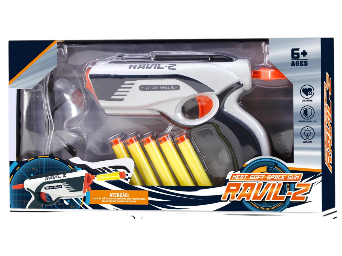 PISTOLA LANZA DARDOS