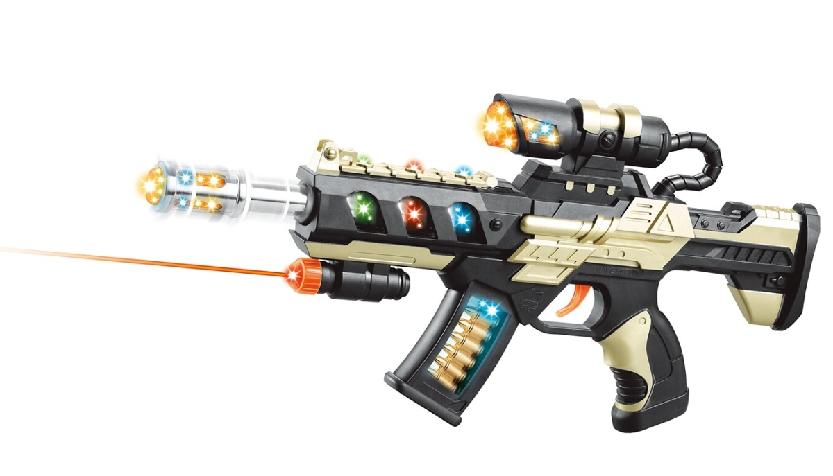 PISTOLA CON LUZ Y SONIDO