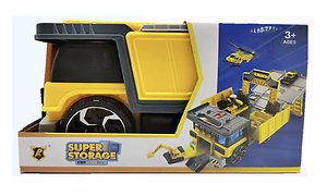 SET VEHICULO CONSTRUCCION CON ACCESORIOS