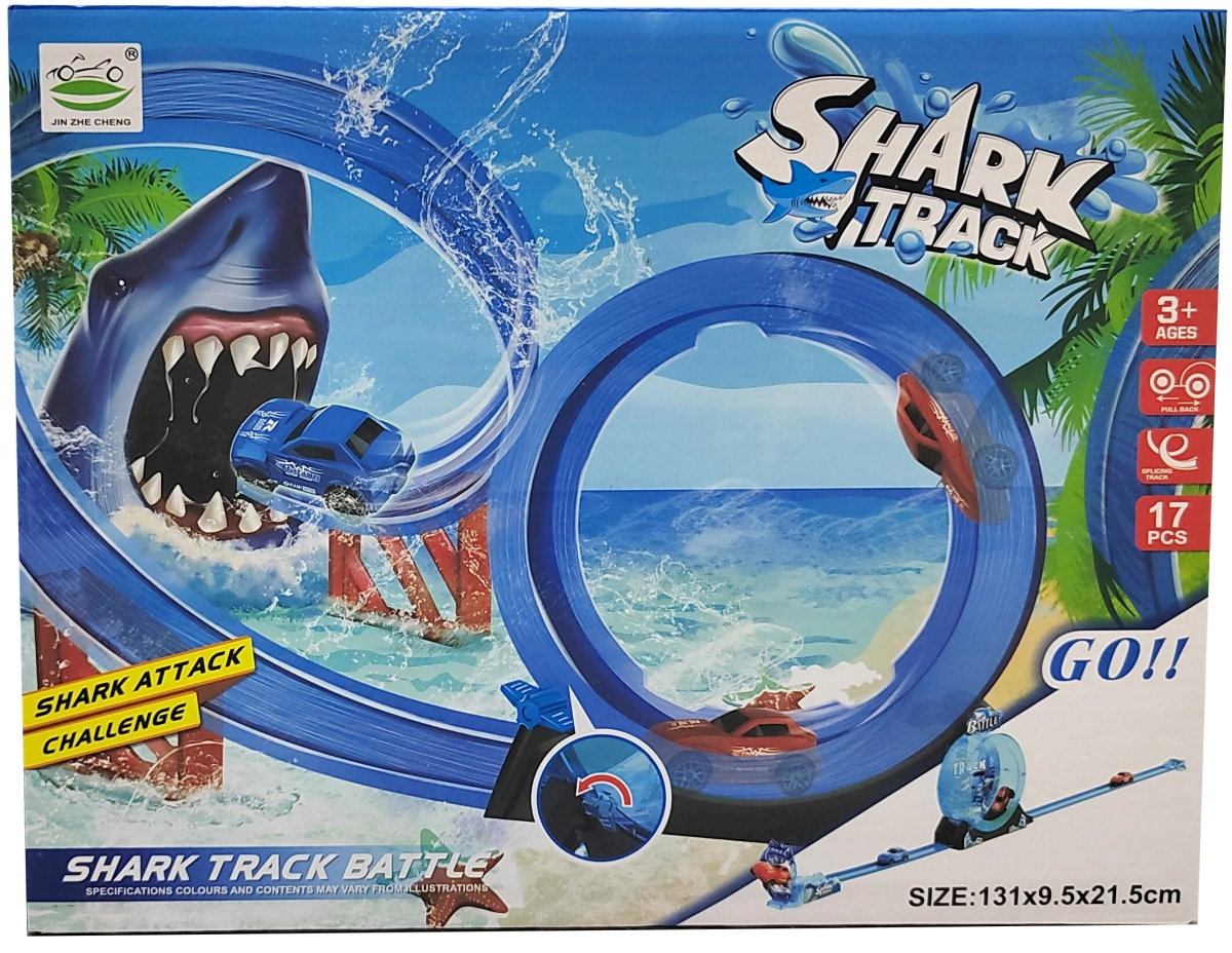 PISTA GIRO 360 TRANSPARENTE SHARK