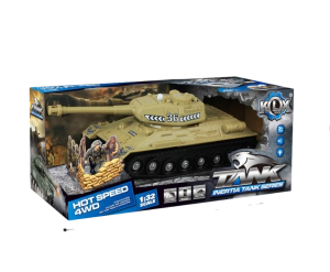 TANQUE MILITAR A FRICCION