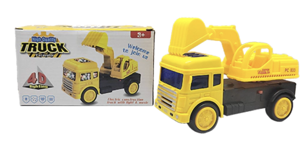 CAMION CONSTRUCCION CON LUZ Y SONIDO