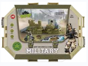 SET MILITAR EN VALIJA