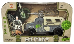 SET MILITAR CON CAMION BLINDADO Y ACCESORIOS
