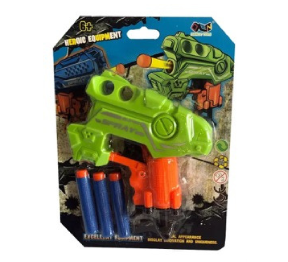 PISTOLA LANZA DARDOS