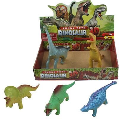 DISPLAY DINOSAURIOS DE PLASTICO X 6
