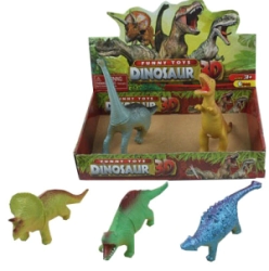DISPLAY DINOSAURIOS DE PLASTICO X 6