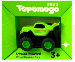 CAMIONETA A FRICCION (ROJO, VERDE, AMARILLO, BLANCO)