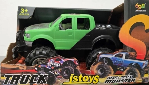 CAMIONETA A FRICCION (AZUL, NEGRO, VERDE)