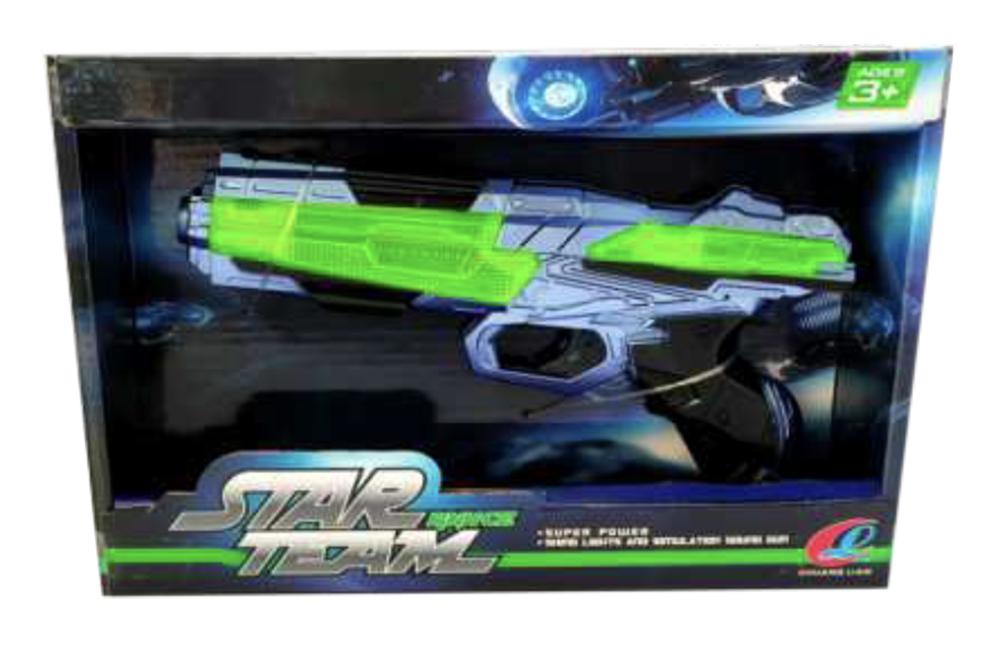 PISTOLA CON LUZ