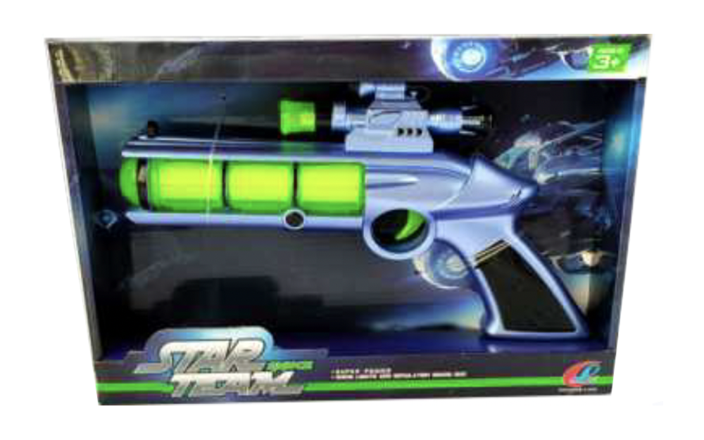 PISTOLA CON LUZ