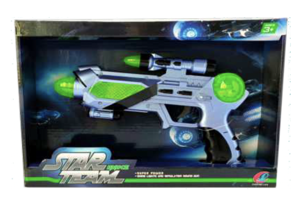 PISTOLA CON LUZ
