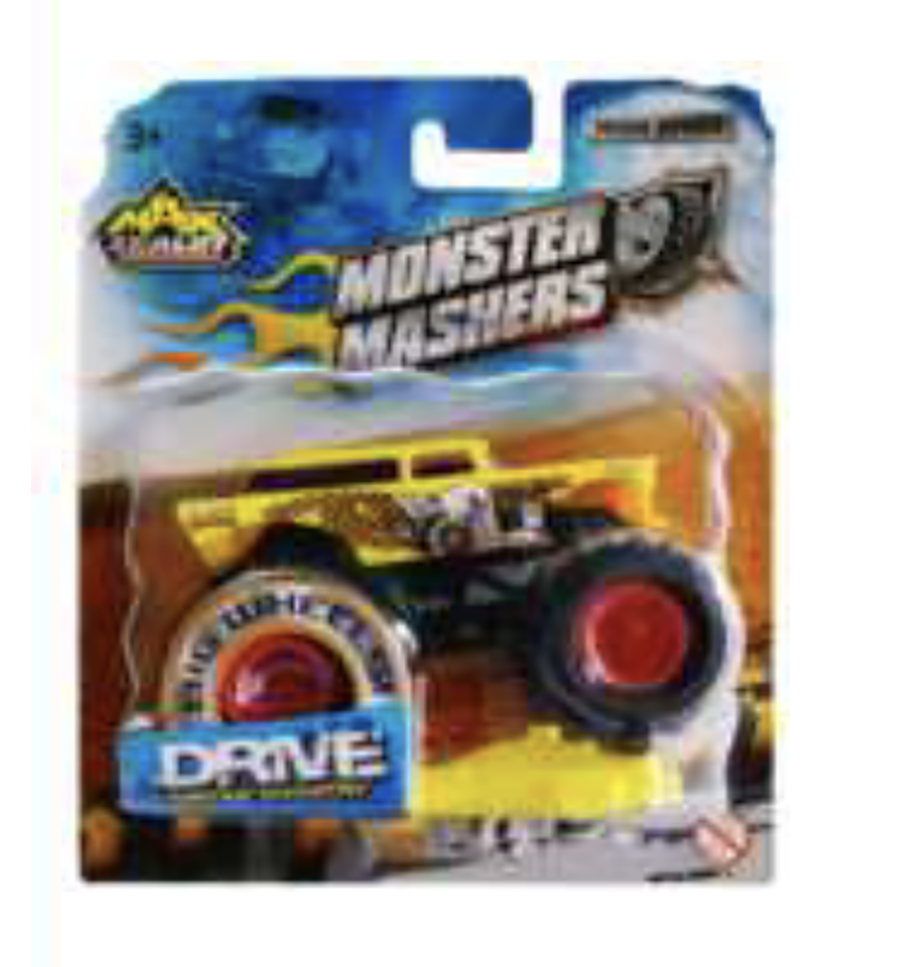 CAMION MONSTER MASHER AMARILLO