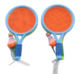 PALETAS DE BADMINTON MANGO REFORZADO