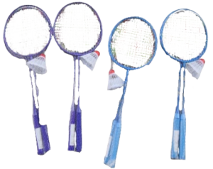 PALETAS DE BADMINTON