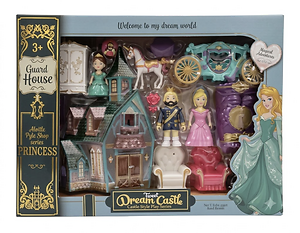 SET CASTILLO PRINCESA CON FIGURAS, CARRUAJE Y ACCESORIOS