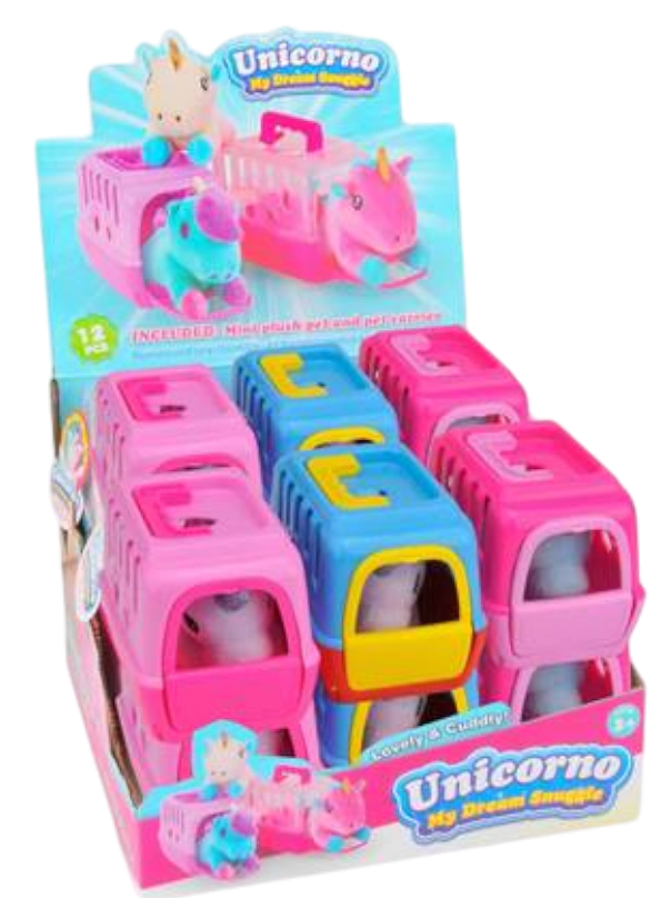 UNICORNIO EN VALIJA COLECCIONABLES CAJA X12