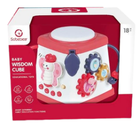 CUBO DIDACTICO PARA BEBE
