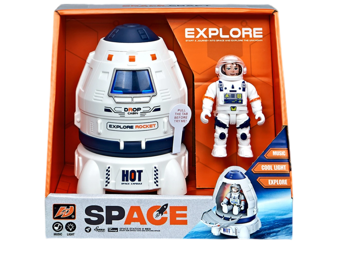 SET ESPACIAL CON ASTRONAUTA