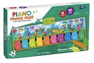 ALFOMBRA MUSICAL DINO
