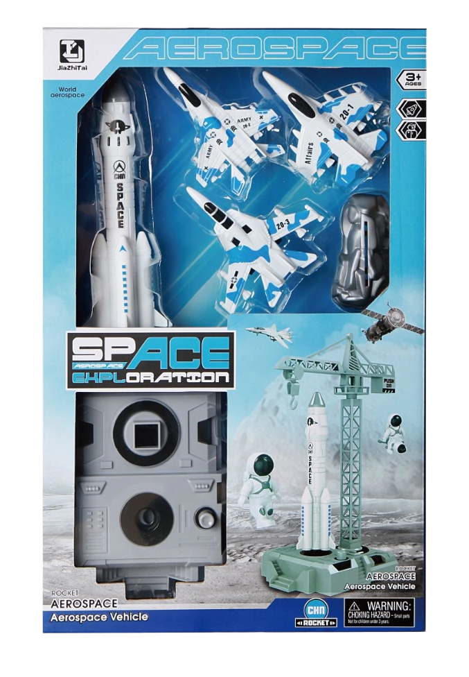 ESTACION ESPACIAL CON ASTRONAUTAS