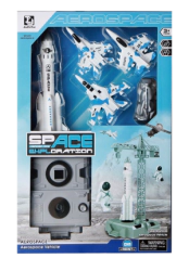 ESTACION ESPACIAL CON ASTRONAUTAS
