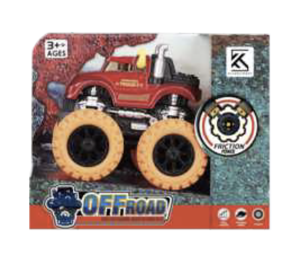 CAMION MONSTER DE METAL A FRICCION