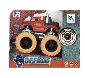 CAMION MONSTER DE METAL A FRICCION