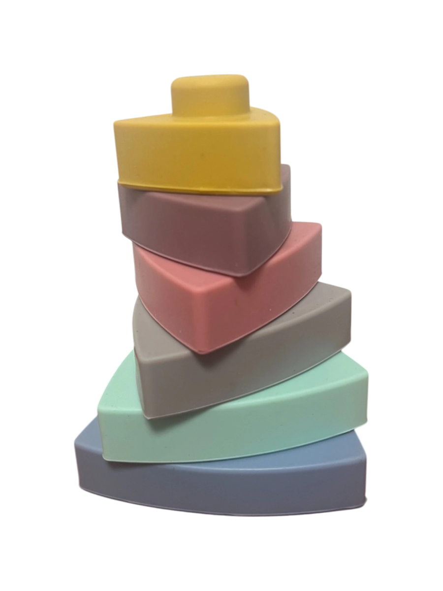 JUGUETE TORRE DE SILICONA