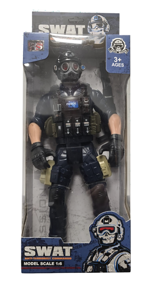 SWAT POLICIA  4 SURTIDOS