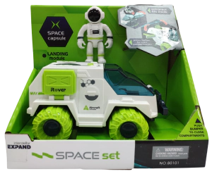 SET ESPACIAL VEHICULO CON ASTRONAUTA
