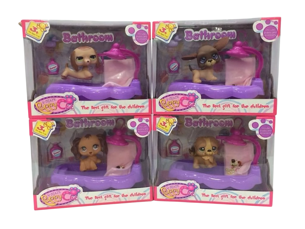 SET MASCOTA PERRO + ACCESORIOS 4 MODELOS