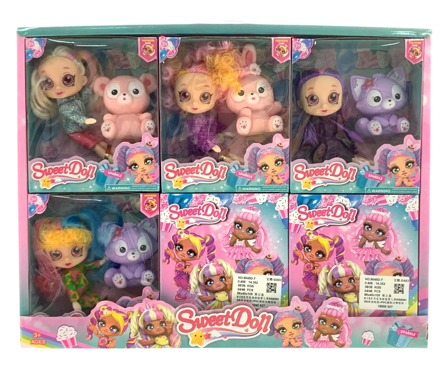 DISPLAY MU�ECAS SWEET DOLL CON PET