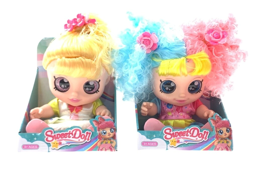 MU�ECA OJOS GLITTER CON MUSICA