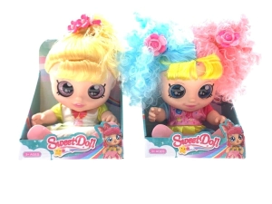 MU�ECA OJOS GLITTER CON MUSICA